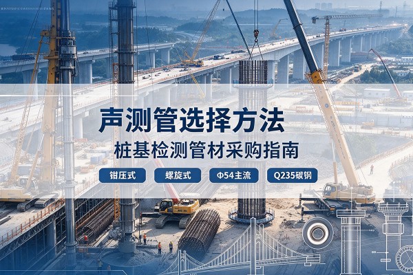 临高声测管选型标准
