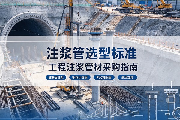 临高注浆管选型标准