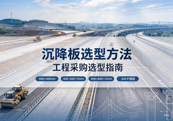 临高沉降板选择方法